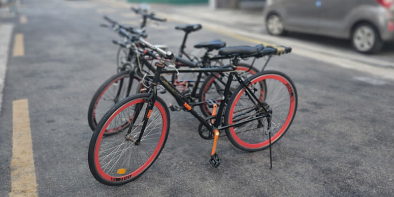 seoul homestay_bicycle_04
